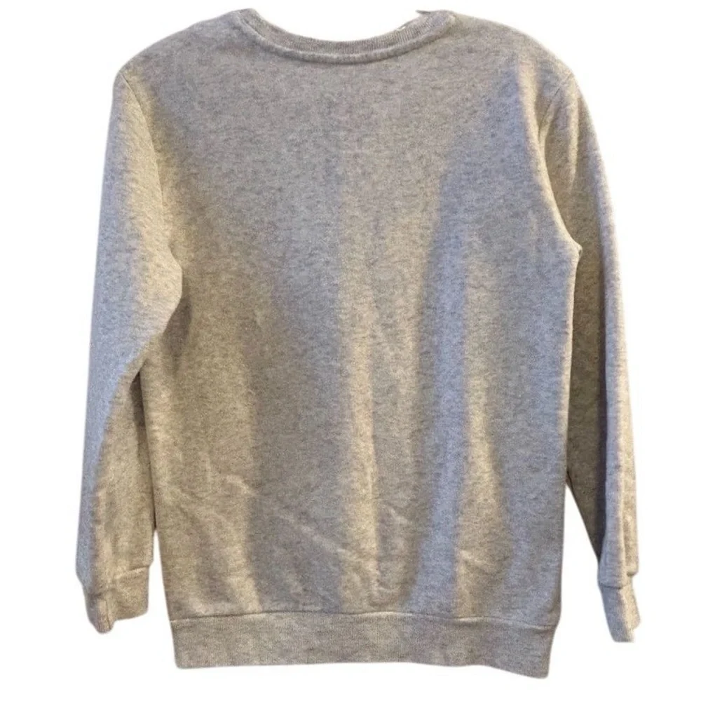 The‎ Grinch Kids XL Gray Christmas Sweatshirt Dr. Seuss Holiday Pullover